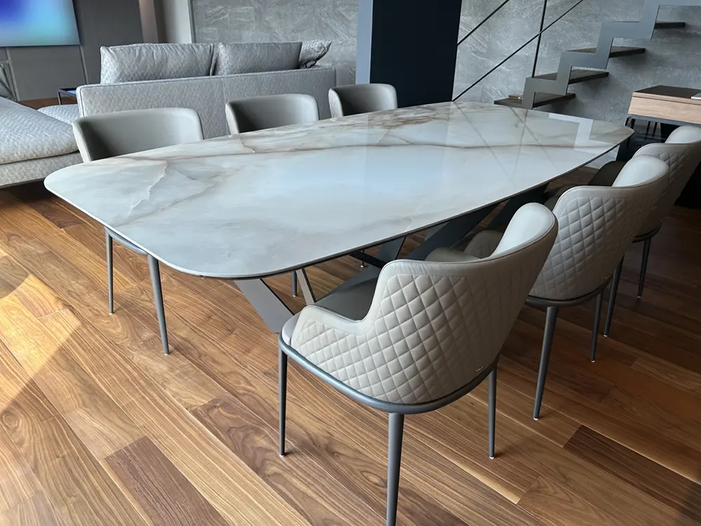 Cattelan Italia SKORPIO KERAMIK・Magda ML COUTURE チェア