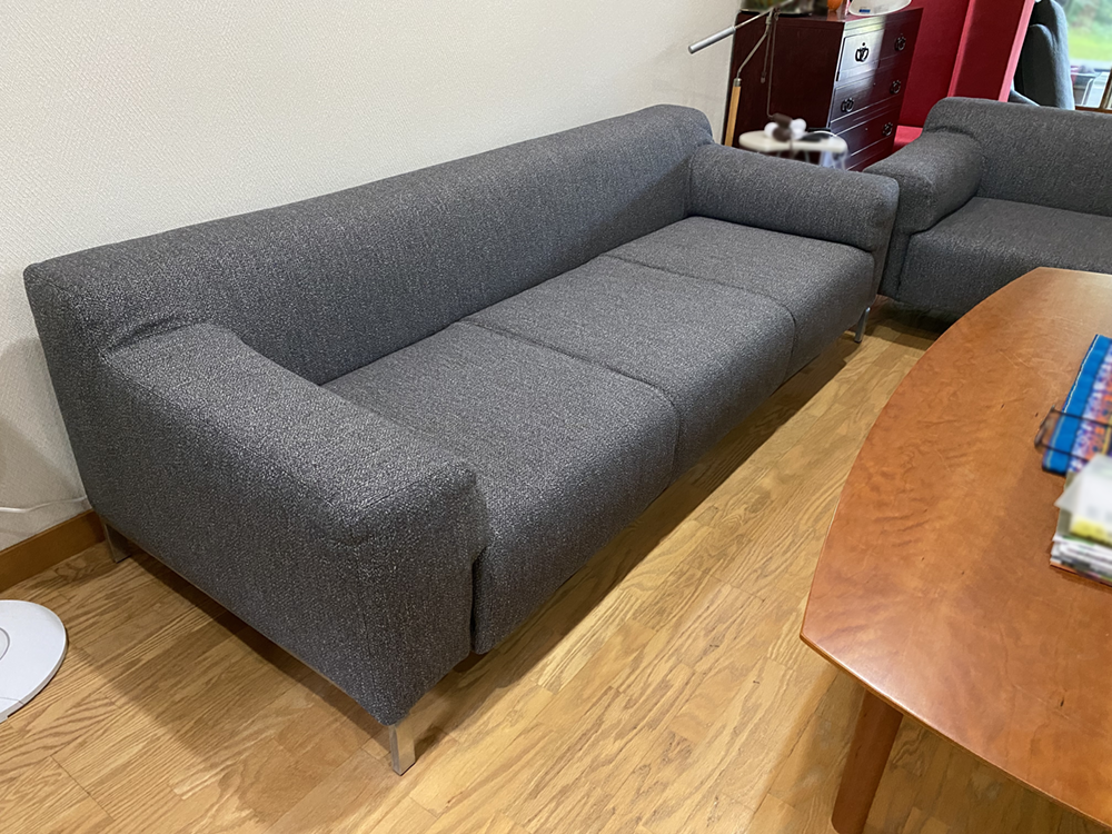 納品事例 Zanotta “ALFA” ソファ メンテナンス・納品 納品事例 Zanotta “ALFA” ソファ メンテナンス・納品